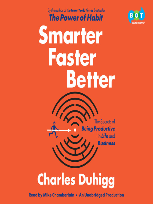 Détails du titre pour Smarter Faster Better par Charles Duhigg - Liste d'attente